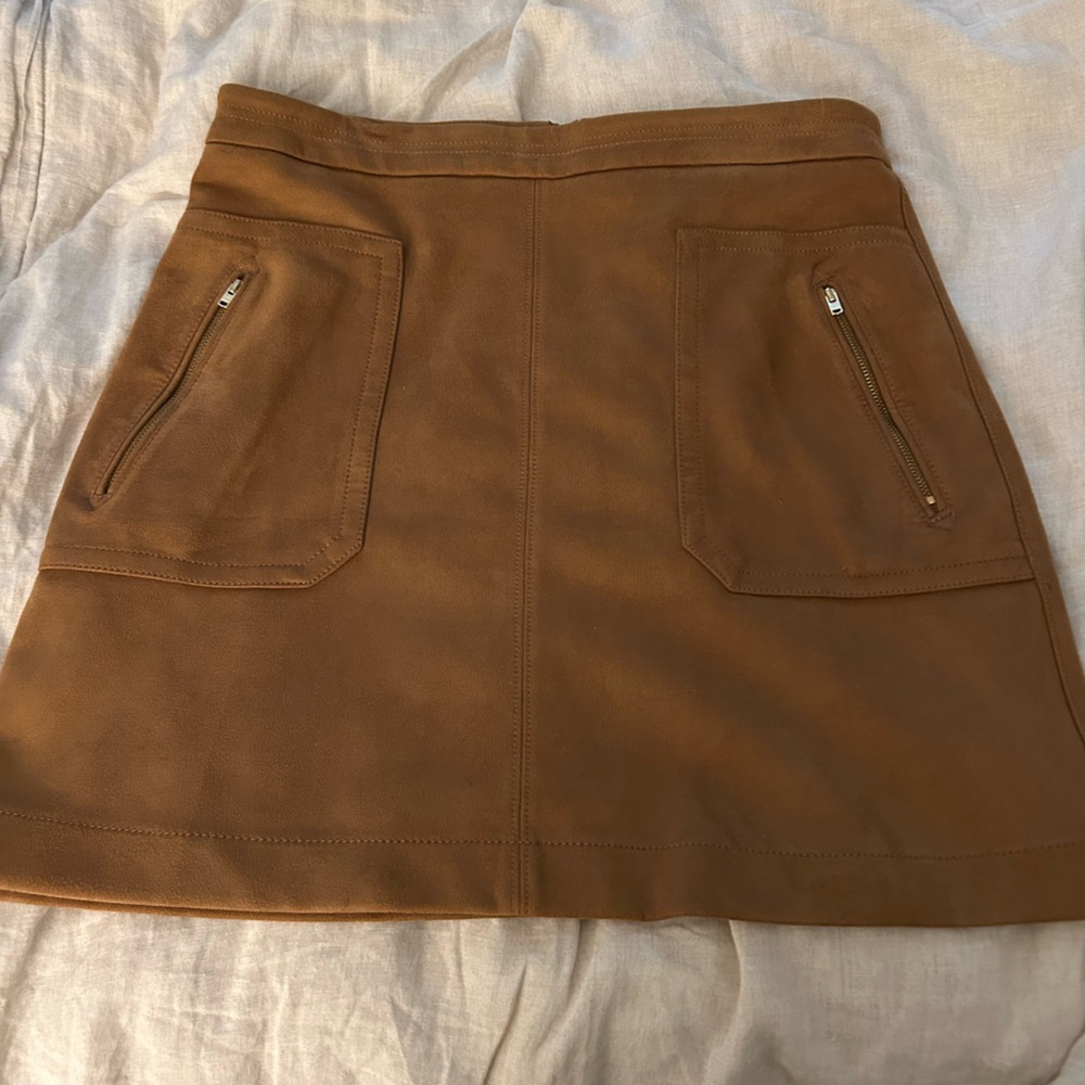Loft Suede Skirt 10